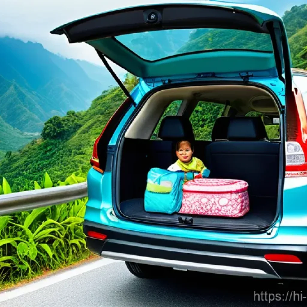 말레이시아 여행 중 자동차 렌탈 팁 - **Image Prompt 1: Family Road Trip in the Mountains**
    "A cheerful Indian family, consisting of a...